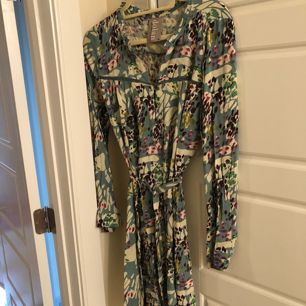 Anthropologie Viscose mid-length dress